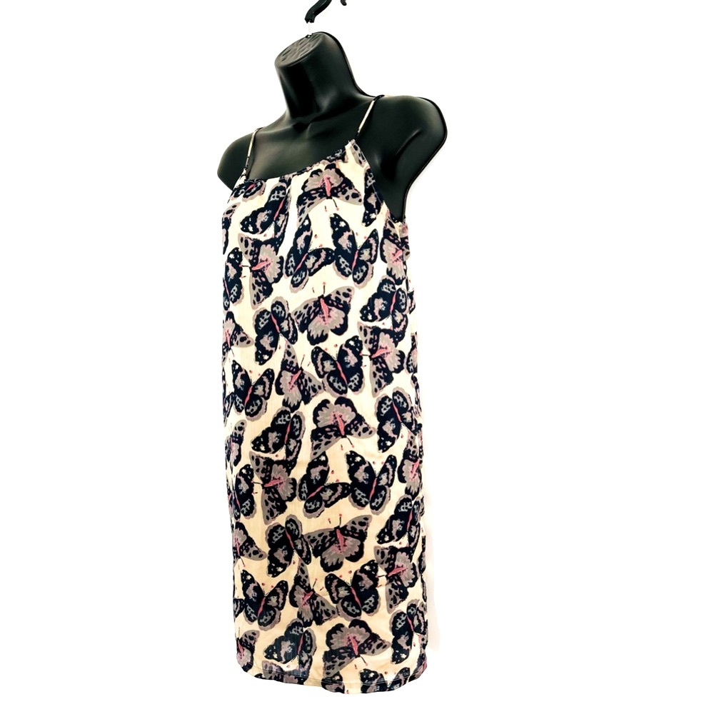Elegant Tucker for Target Dress - Navy blue & Pink butterflies - Size - XS - Picture 2 of 5